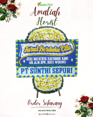 Papan Bunga Duka di Krendang