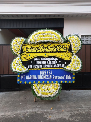 Papan Bunga Duka di Krendang